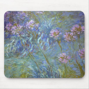 Claude MonetAgapanthus Mousepad