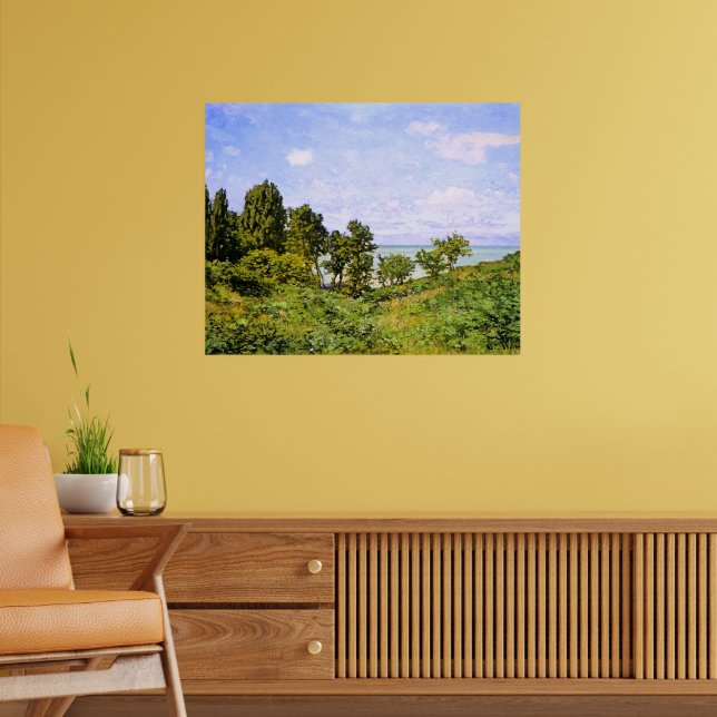 Claude Monets, Am Meer Poster (Wohnzimmer 2)