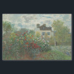 Claude Monets Artist's Garden in Argentinien Seidenpapier<br><div class="desc">Claude Monets Artist's Garden in Argentinien</div>