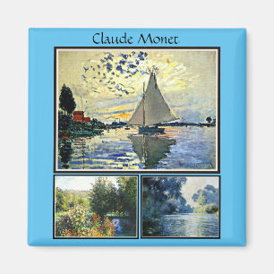 Claude Monets berühmte Bilder Magnet