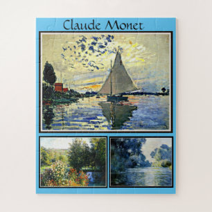 Claude Monets berühmte Bilder Puzzle