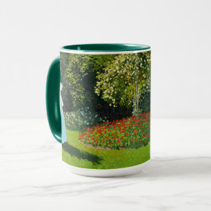 Claude Monets, Dame im Garten, Tasse