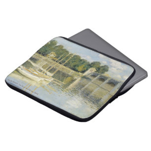Claude Monets Die Argenteuil-Brücke (1874) Laptopschutzhülle