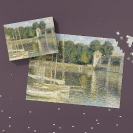Claude Monets Die Argenteuil-Brücke (1874) Puzzle