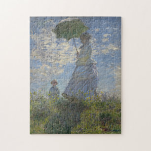 Claude Monets Frau mit einem Parasol Puzzle