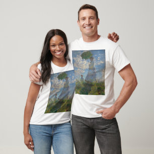 Claude Monets Frau mit Sonnenschirm (Der Spazierga T-Shirt