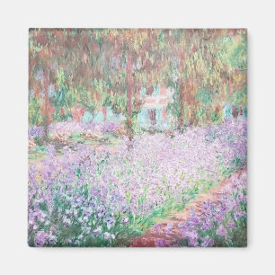 Claude Monets Garten in Giverny Magnet