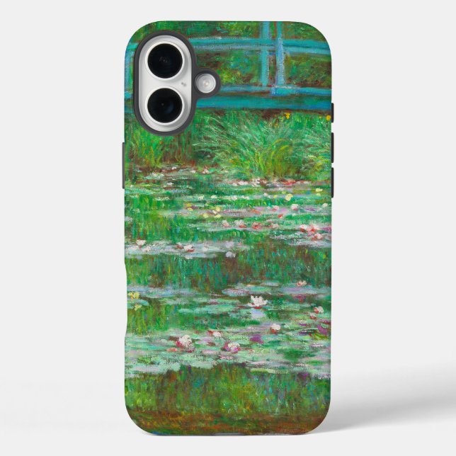 Claude Monets japanische Brücke Case-Mate iPhone Hülle (Rückseite)