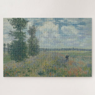 Claude Monets Mohnfelder bei Argenteuil (1875) Puzzle