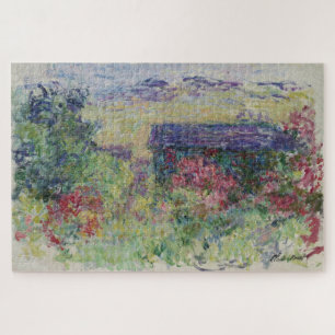 Claude Monets Rosengarten Puzzle