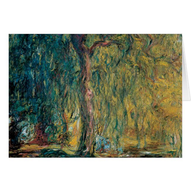 Claude Monets schleichender Willow (Vorderseite (Horizontal))