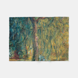 Claude Monets schleichender Willow Fleecedecke