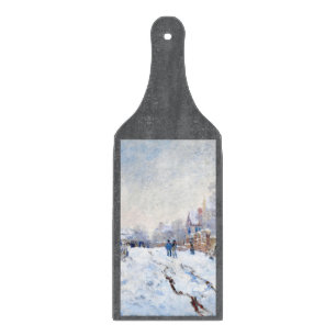 Claude Monets Schnee in Argentinien Schneidebrett