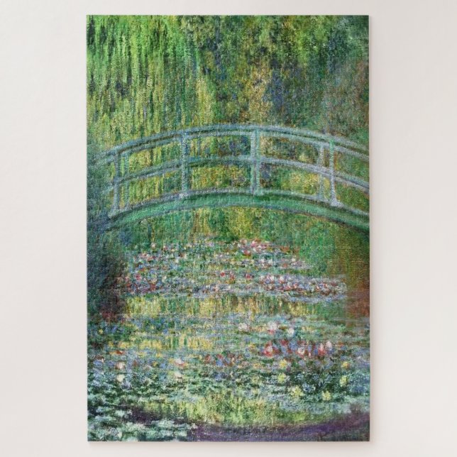 Claude Monets Seerosenteich (1899)  Puzzle (Vertikal)