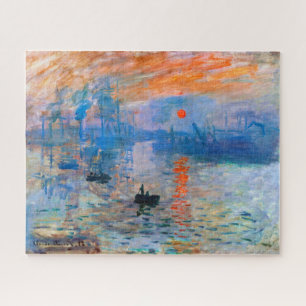 Claude Monets Sonnenaufgang Puzzle