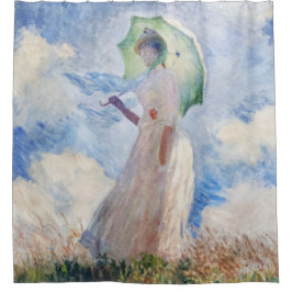 Claude Monets Suzanne Hoschedé (1886) Duschvorhang