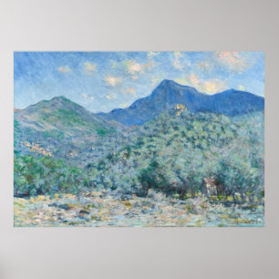 Claude Monet's Valle Buona, bei Bordighera (1884) Poster