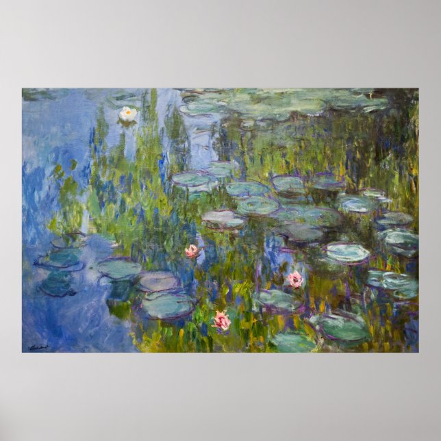 Claude Monet's Water Lilies (1915)  Poster (Vorne)