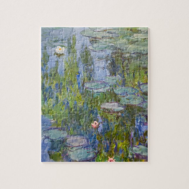 Claude Monet's Water Lilies (1915)  Puzzle (Vertikal)