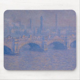 Claude Monets Waterloo-Brücke Mousepad