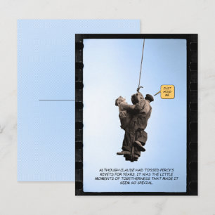 Claude & Percys intimer Moment Postkarte