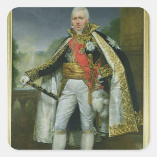 Claude-Sieger Perrin Quadratischer Aufkleber