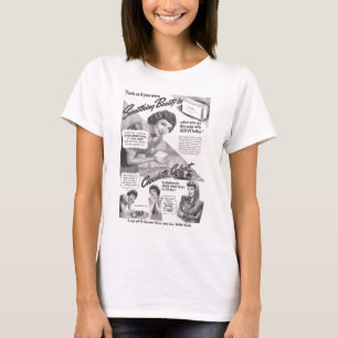 Claudette Colbert T - Shirt-Lux-Seife ANZEIGE 1942 T-Shirt
