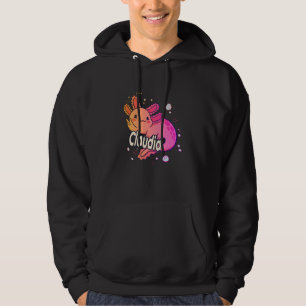 CLAUDIA - Schöner Mädchenname mit bezauberndem AXO Hoodie