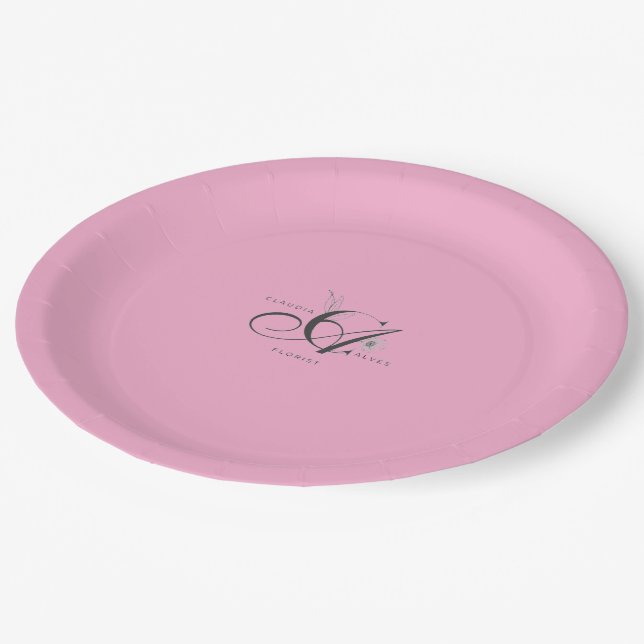 #ClaudiaFloristAlvesPaperPlate Pappteller (Schrägansicht)
