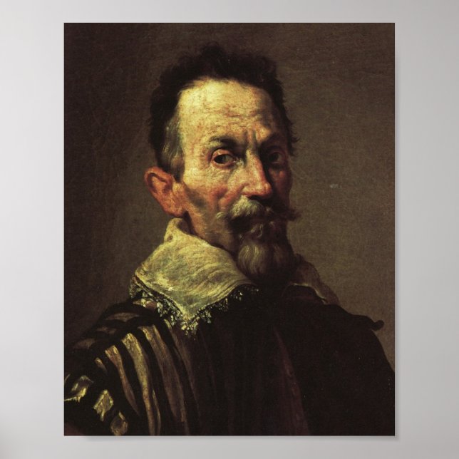 Claudio Monteverdi Poster (Vorne)