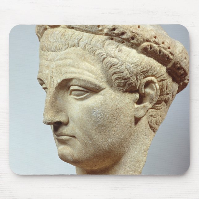 Claudius, Marmorkopf, ANZEIGE 41-54 Mousepad (Vorne)