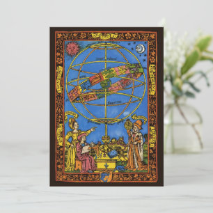 Claudius Ptolemäus Astronom, Vintage-Himmels-