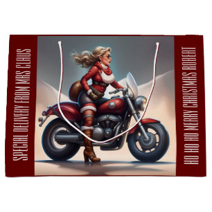 Claus Delivery Personalisiert Große Geschenktüte