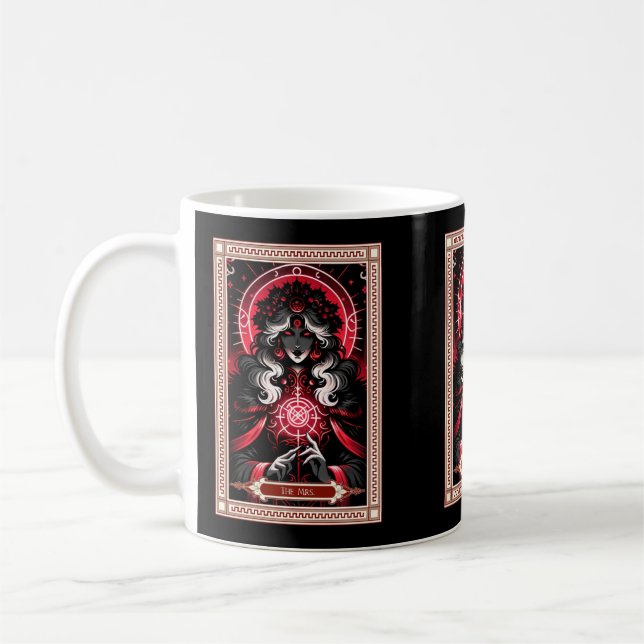 Claus Tarot Card Kaffeetasse (Links)