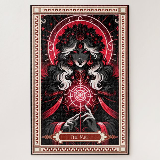 Claus Tarot Card Puzzle (Vertikal)