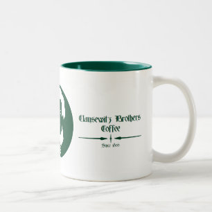 Clausewitz Bruder-Kaffee-Zitat-Tasse Zweifarbige Tasse