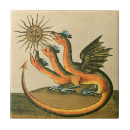 Clavis Artis Alchemy Dragons Fliese