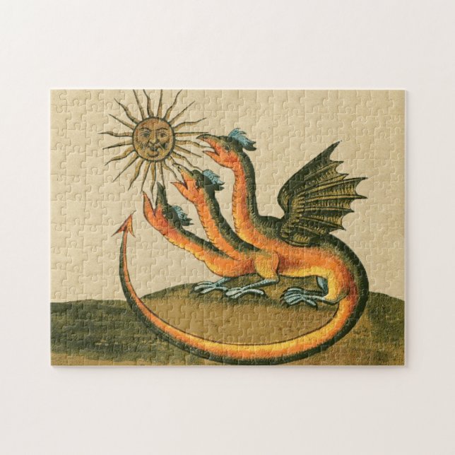 Clavis Artis Alchemy Dragons Puzzle (Horizontal)