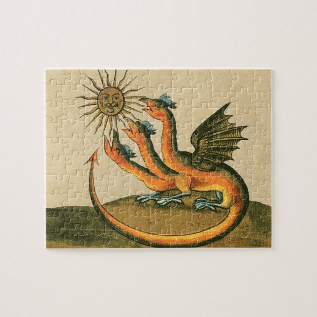 Clavis Artis Alchemy Dragons Puzzle (Horizontal)
