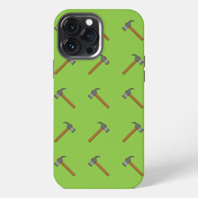 Claw Hammer Cartoon iPhone Hülle (Rückseite)