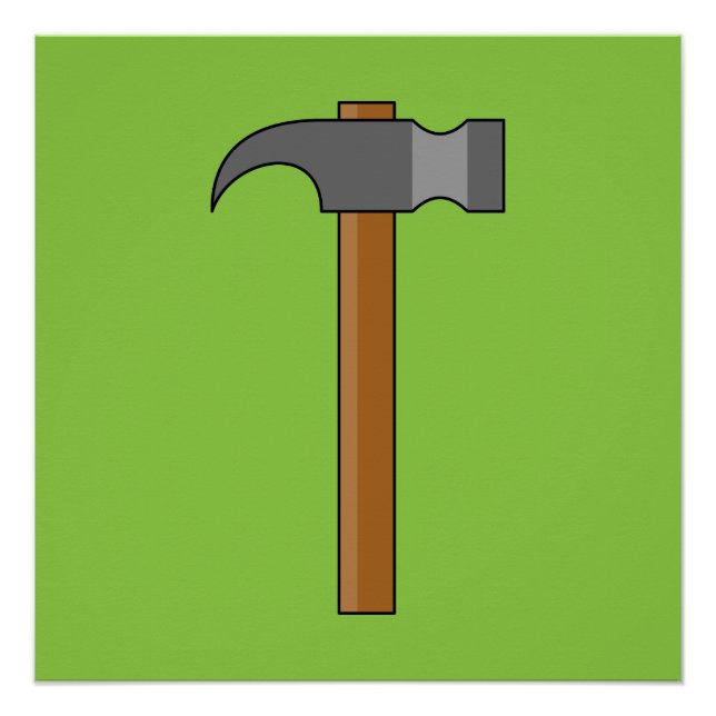 Claw Hammer Cartoon Poster (Vorderseite)