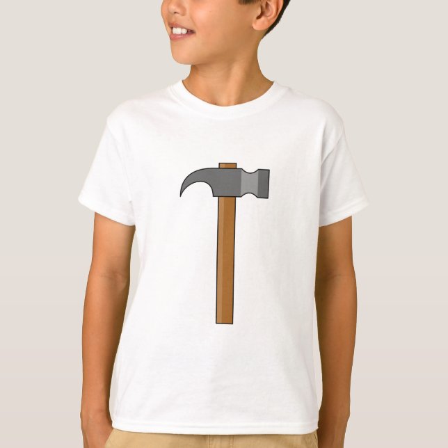 Claw Hammer Cartoon T-Shirt (Vorderseite)