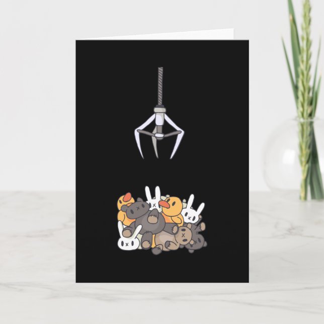 Claw Machine Kawaii Karte (Vorderseite)