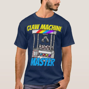 Claw Machine Master Crane Game Enthusiasten Gesche T-Shirt