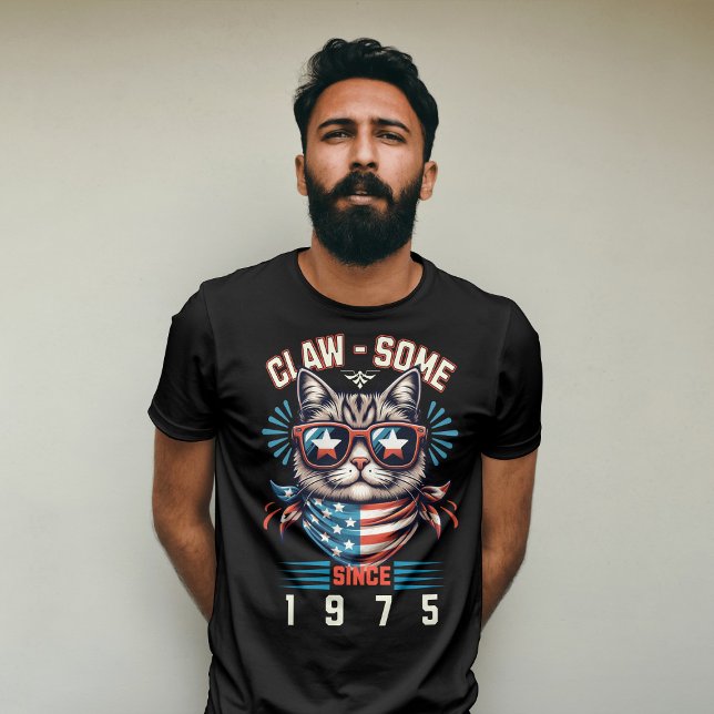 Claw-some Cat - Personalisierte Coole Kitty T-Shirt (Von Creator hochgeladen)
