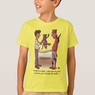 Clawdia Boy's Gelber T - Shirt