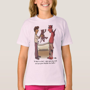 Clawdia Boy's Pink-T - Shirt