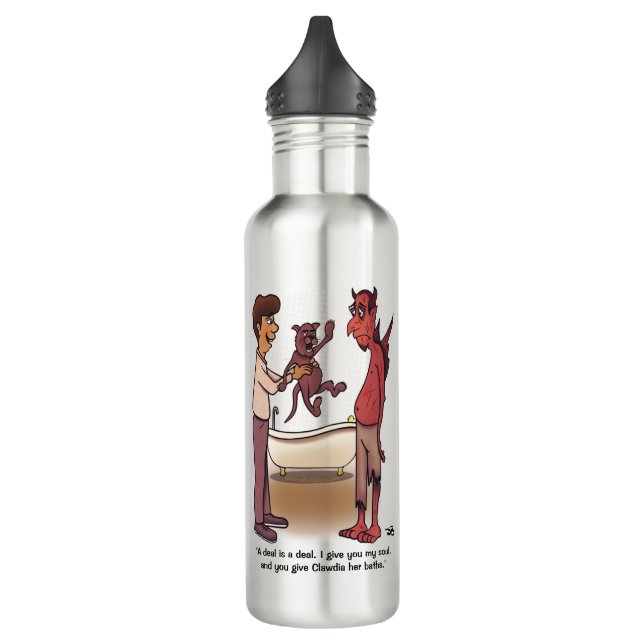 Clawdia Edelstahlflasche (Links)