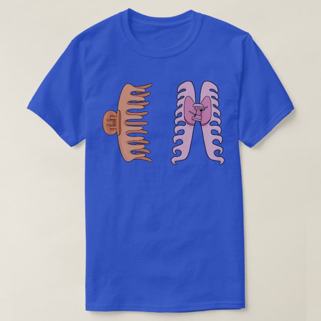Claws Hair Clips T-Shirt (Design vorne)