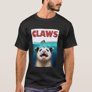 Claws Opossum and Trash Top Niedliche Funny Cat Lo